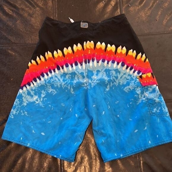 Ocean Blue by Basix America shorts size Small - Picture 3 of 5